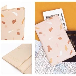 NWT! Glass Ladder & Co. Terrazzo Travel Wallet!